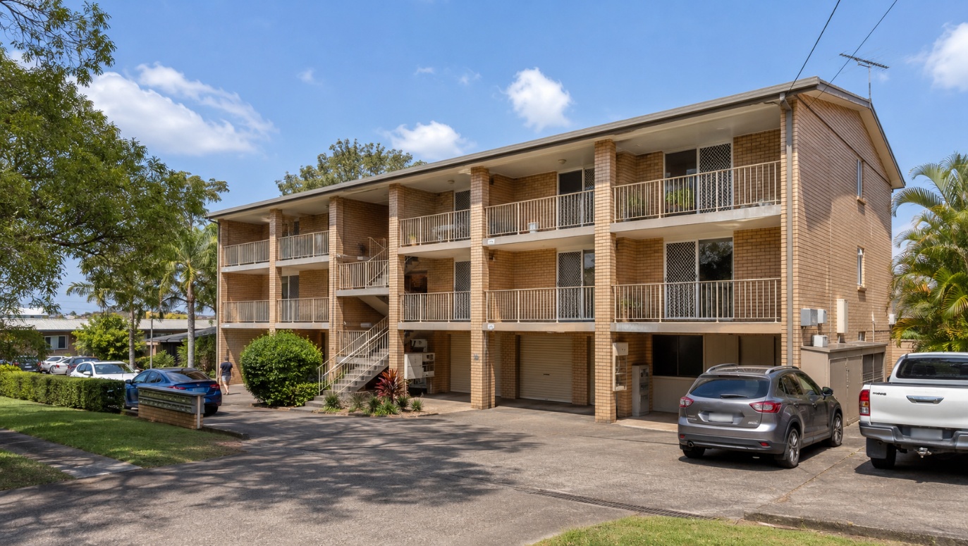 Residential unit block building